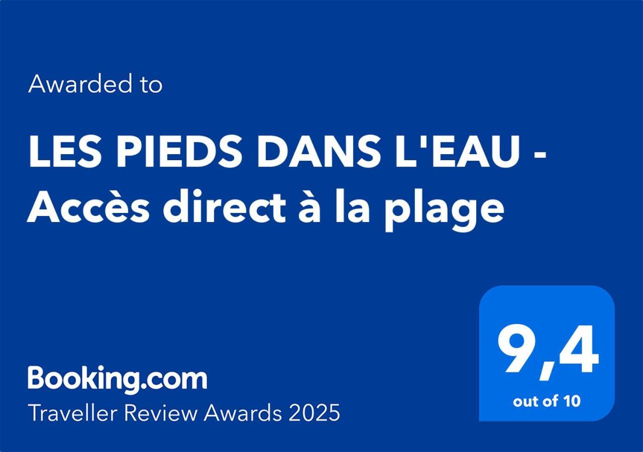 Les Pieds Dans L'Eau - Acces Direct A La Plage ベルニエール・シュル・メール エクステリア 写真